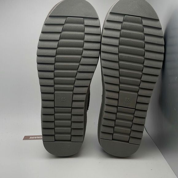 CUSHIONAIRE Women's COZY pull on boot +Memory Foam SIZE 8.5 GREY - Picture 5 of 7